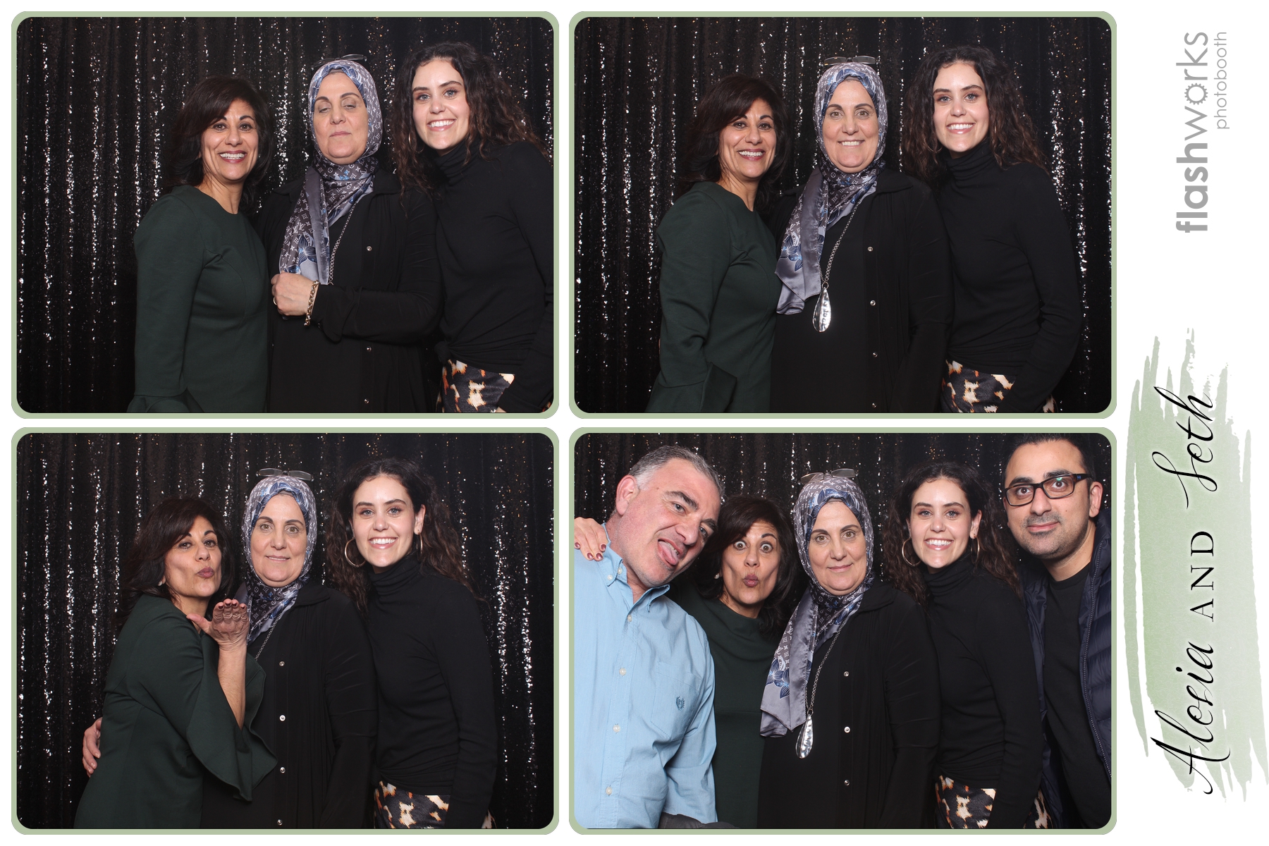 Alesia and Seth Family Social | View more photos from the event at gallery.flashworksphotobooth.com/u/FlashworksPhotoboothInc/Alesia-and-Seth-Family-Social